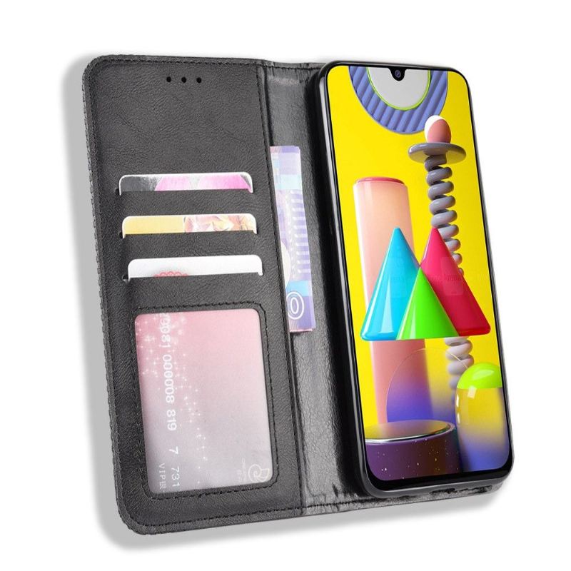 Flip Case Für Samsung Galaxy M31 Leder Im Cirénius-stil