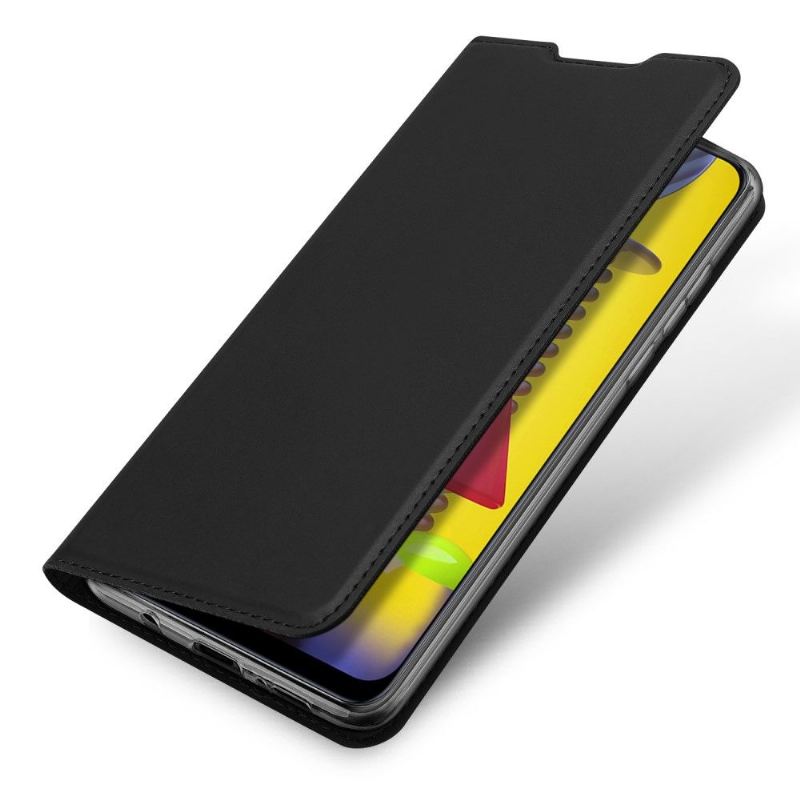 Flip Case Für Samsung Galaxy M31 Satinierte Beschichtung