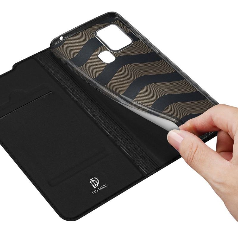 Flip Case Für Samsung Galaxy M31 Satinierte Beschichtung