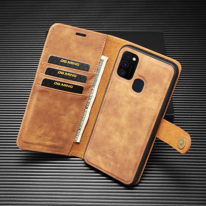 Hülle Flip Case Für Samsung Galaxy M31 Schutzhülle 2 in 1 Abnehmbar