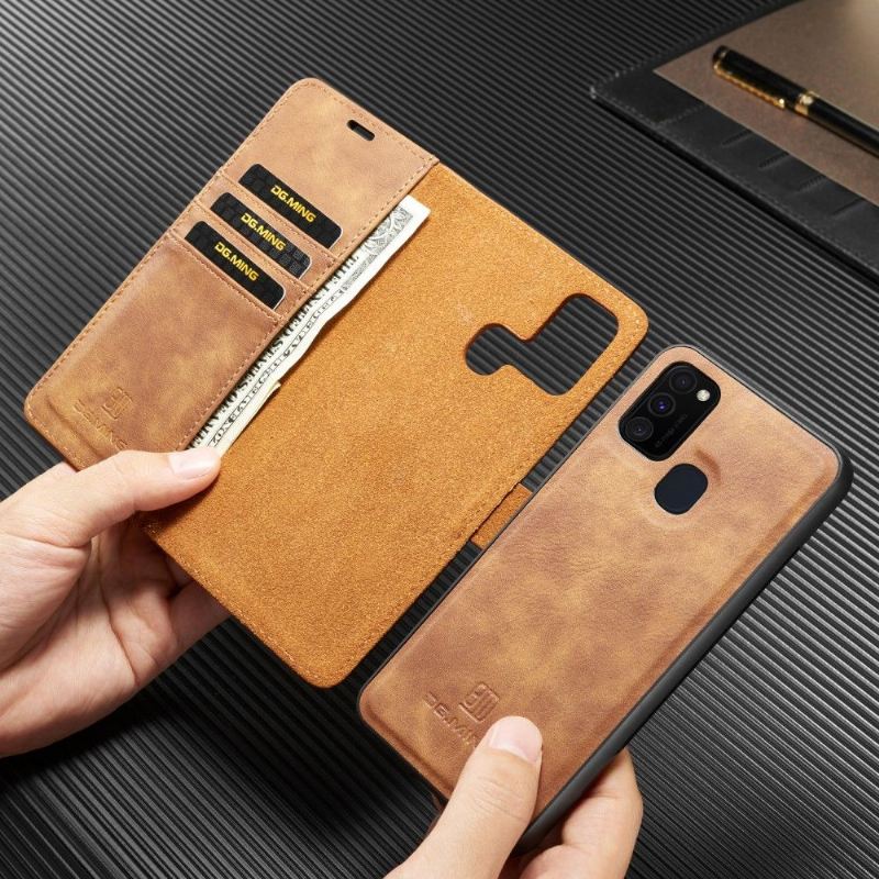 Hülle Flip Case Für Samsung Galaxy M31 Schutzhülle 2 in 1 Abnehmbar