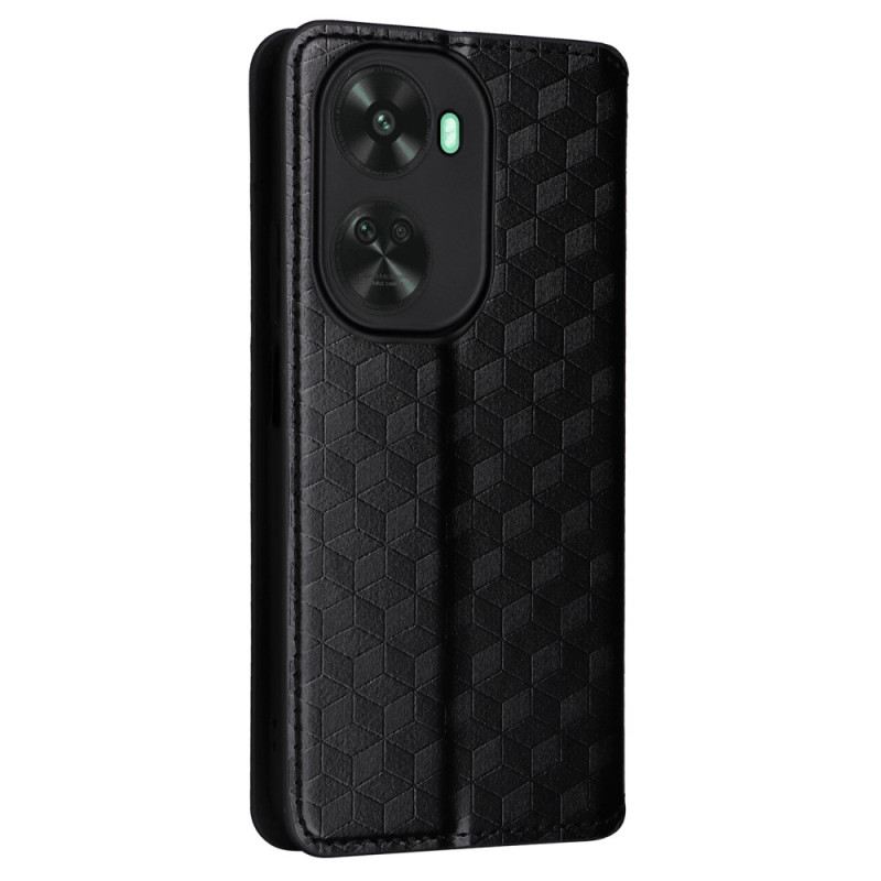 Flip Case Für Huawei Nova 12 Se Rautenmuster