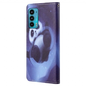 Lederhüllen Für Motorola Edge 20 Panda