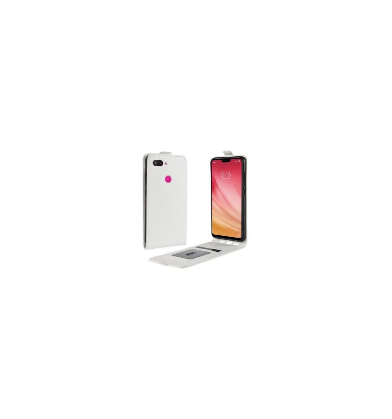 Lederhüllen Für Xiaomi Mi 8 Lite Flip Case Vertikales Kunstleder