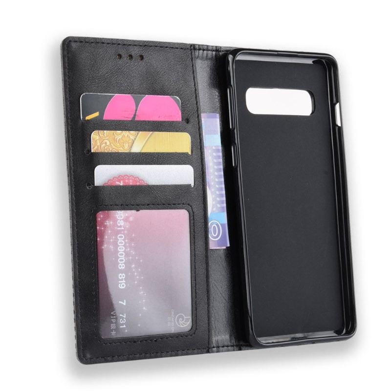 Case Für Samsung Galaxy S10 Flip Case Der Cirénius-kartenhalter