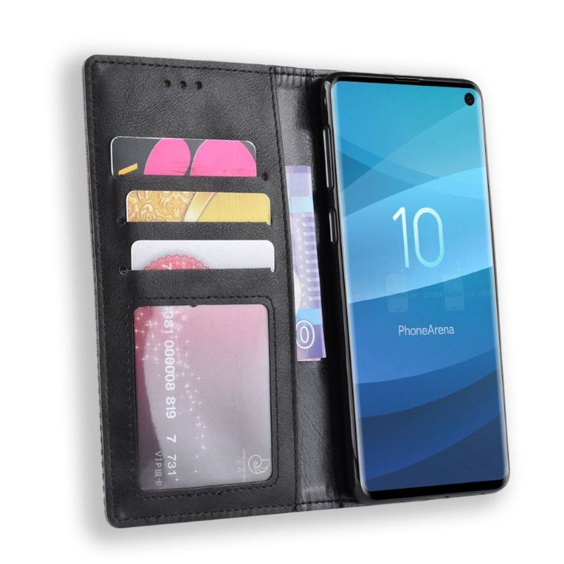 Case Für Samsung Galaxy S10 Flip Case Der Cirénius-kartenhalter