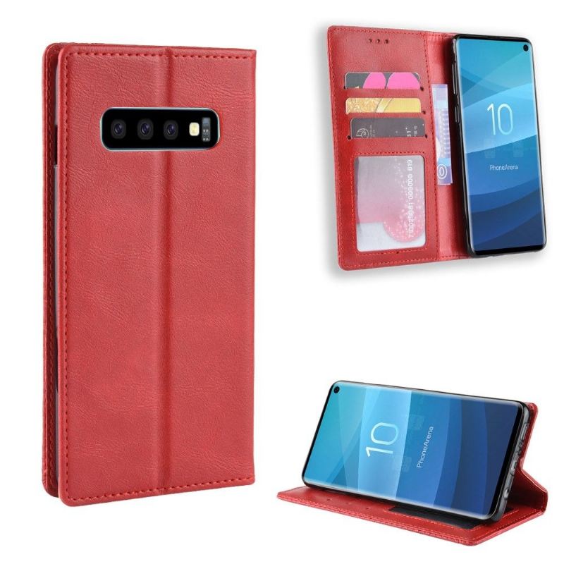 Case Für Samsung Galaxy S10 Flip Case Der Cirénius-kartenhalter