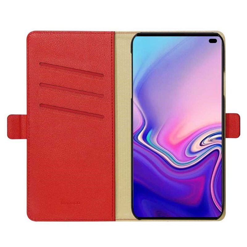 Case Für Samsung Galaxy S10 Flip Case Lederimitat-folio L'arthus