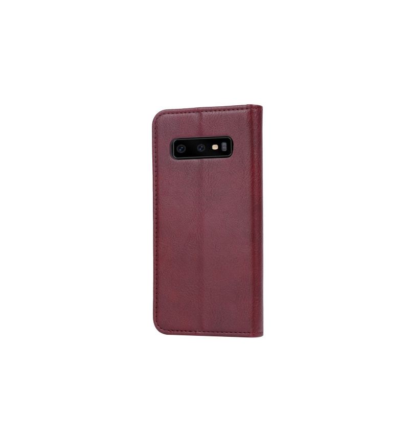 Case Für Samsung Galaxy S10 Schutzhülle Kartenetui Aus Leder