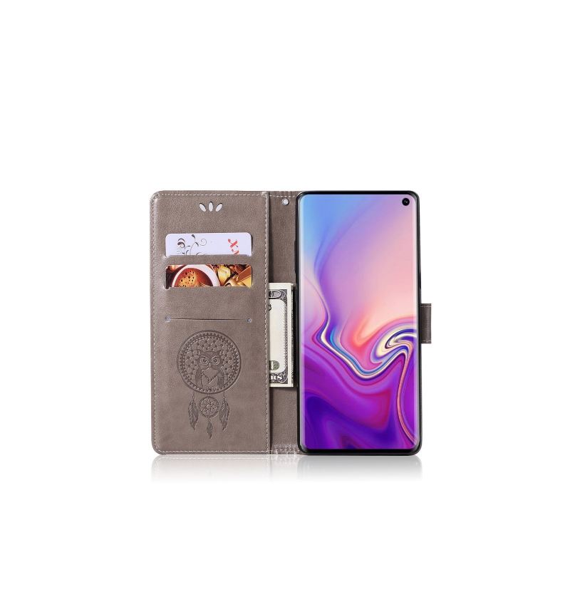 Case Für Samsung Galaxy S10 Traumfänger-eule