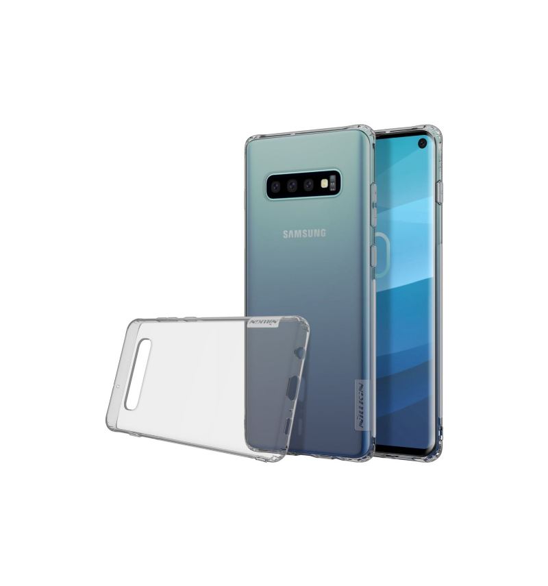 Hülle Für Samsung Galaxy S10 Anti-Sturz Klares Naturgel