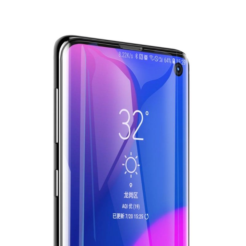 Samsung Galaxy S10 - 2 Gewölbte Displayschutzfolien