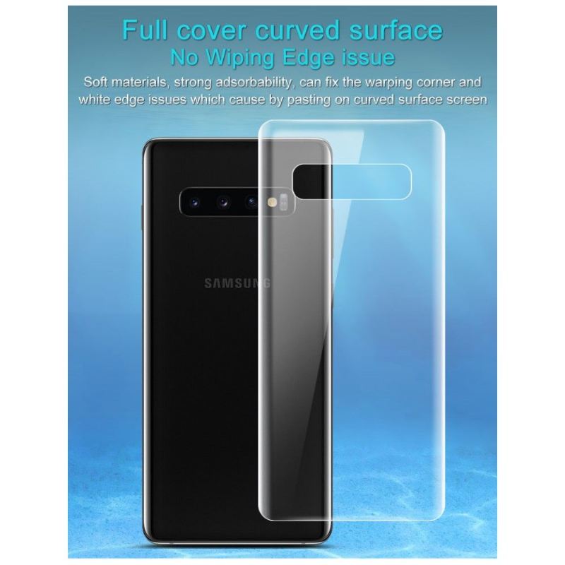 Samsung Galaxy S10 - 2 Hydrogel-Rückenschutzfolien