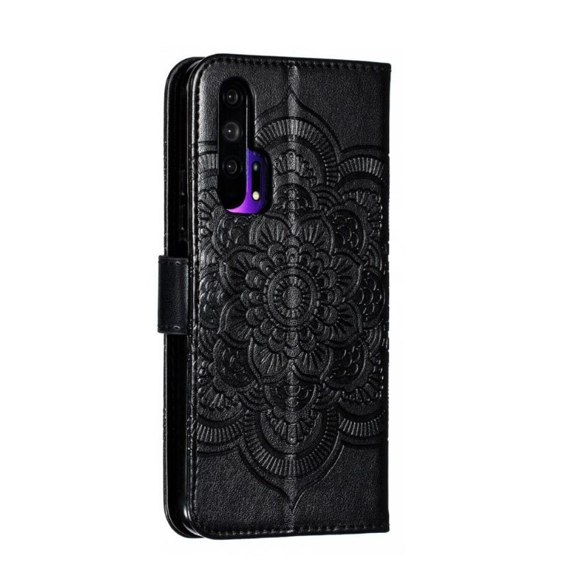 Case Für Honor 20 Pro Flip Case Mandala-folio Mit Lanyard