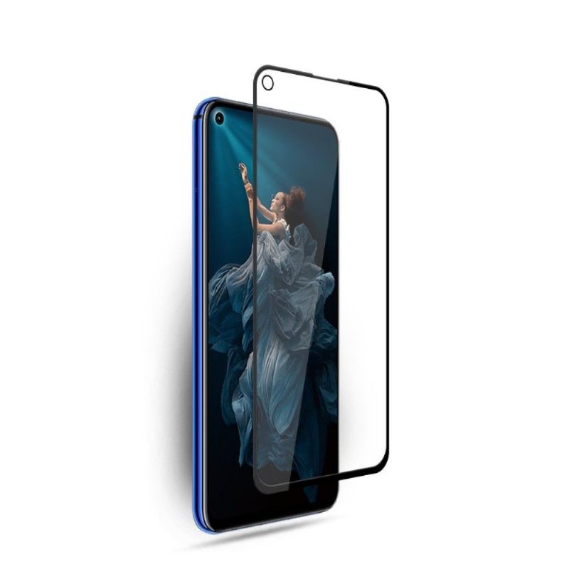 Honor 20 Pro - Displayschutzfolie Aus Gehärtetem Glas In Voller Größe - Schwarz