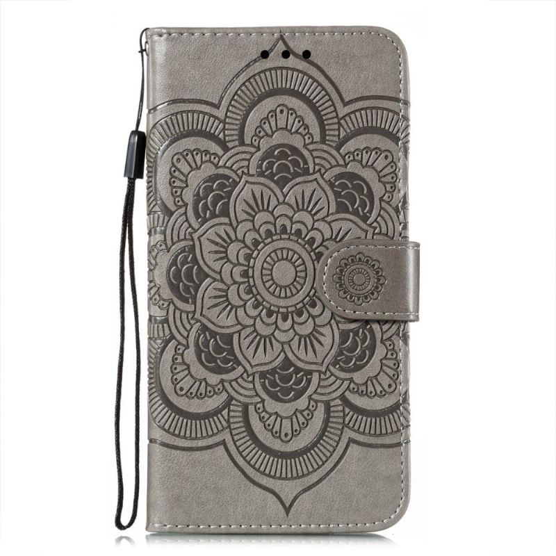 Case Für Xiaomi Mi 11i / Poco F3 Flip Case Blumen-mandala Mit Riemen