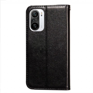 Flip Case Für Xiaomi Mi 11i / Poco F3 Flip Case Klappkartenhalter