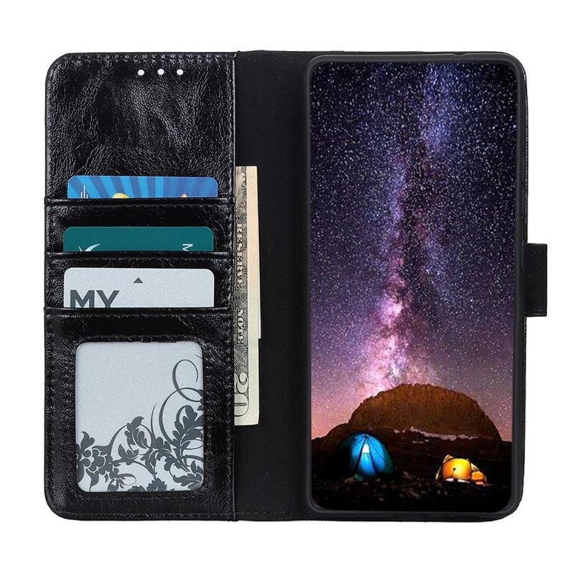 Flip Case Für Xiaomi Mi 11i / Poco F3 Leder Mit Aufbewahrung