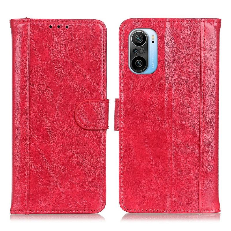 Flip Case Für Xiaomi Mi 11i / Poco F3 Leder Mit Aufbewahrung