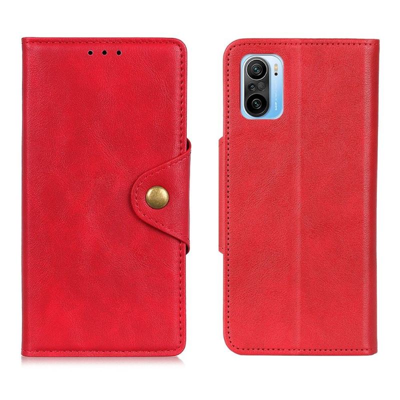 Flip Case Für Xiaomi Mi 11i / Poco F3 Oscar Mattes Kunstleder