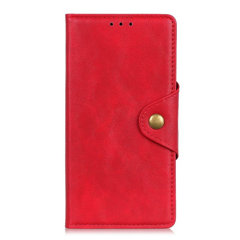 Flip Case Für Xiaomi Mi 11i / Poco F3 Oscar Mattes Kunstleder