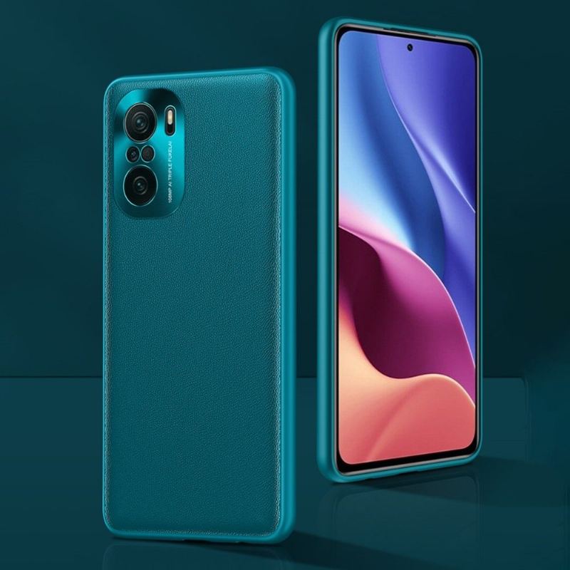 Handyhülle Für Xiaomi Mi 11i / Poco F3 Color Style Ledereffekt