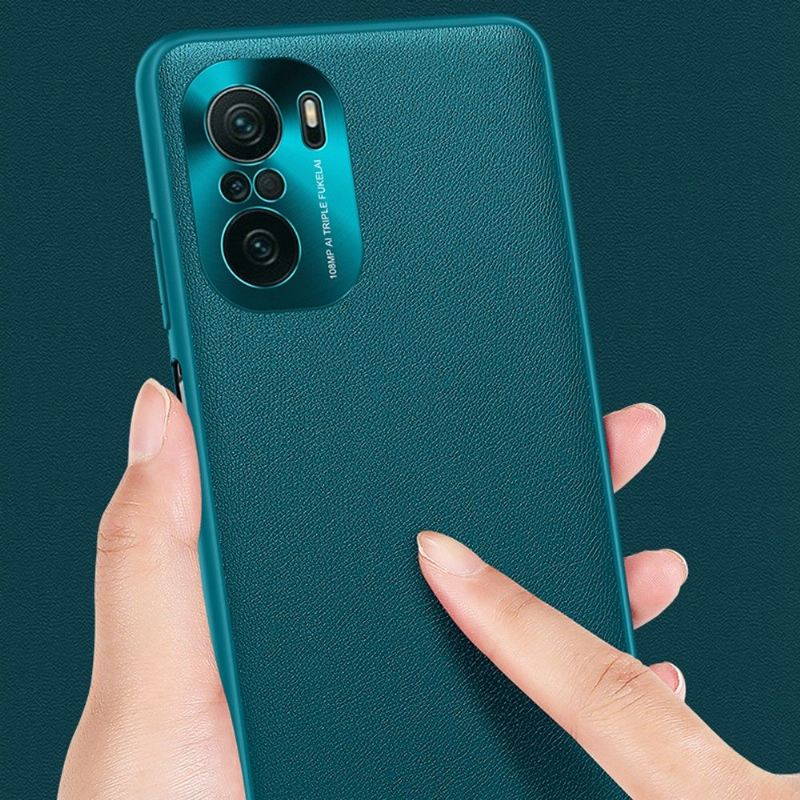 Handyhülle Für Xiaomi Mi 11i / Poco F3 Color Style Ledereffekt