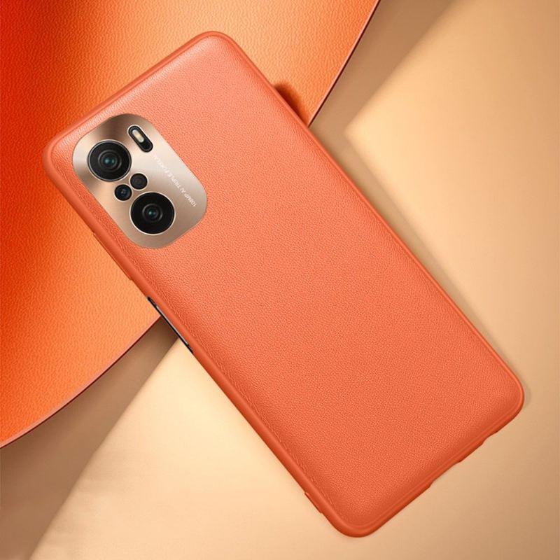 Handyhülle Für Xiaomi Mi 11i / Poco F3 Color Style Ledereffekt