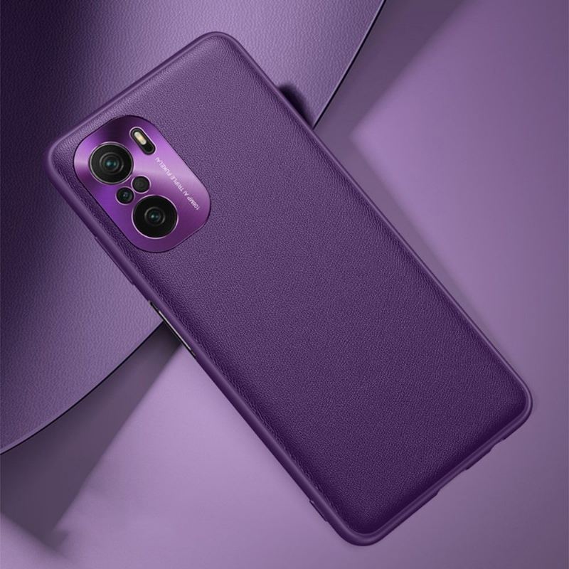 Handyhülle Für Xiaomi Mi 11i / Poco F3 Color Style Ledereffekt