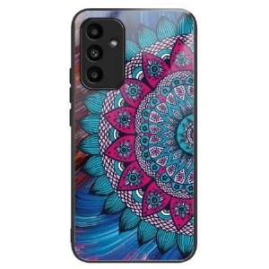 Hülle Für Samsung Galaxy A15 5g Mandala-gehärtetes Glas