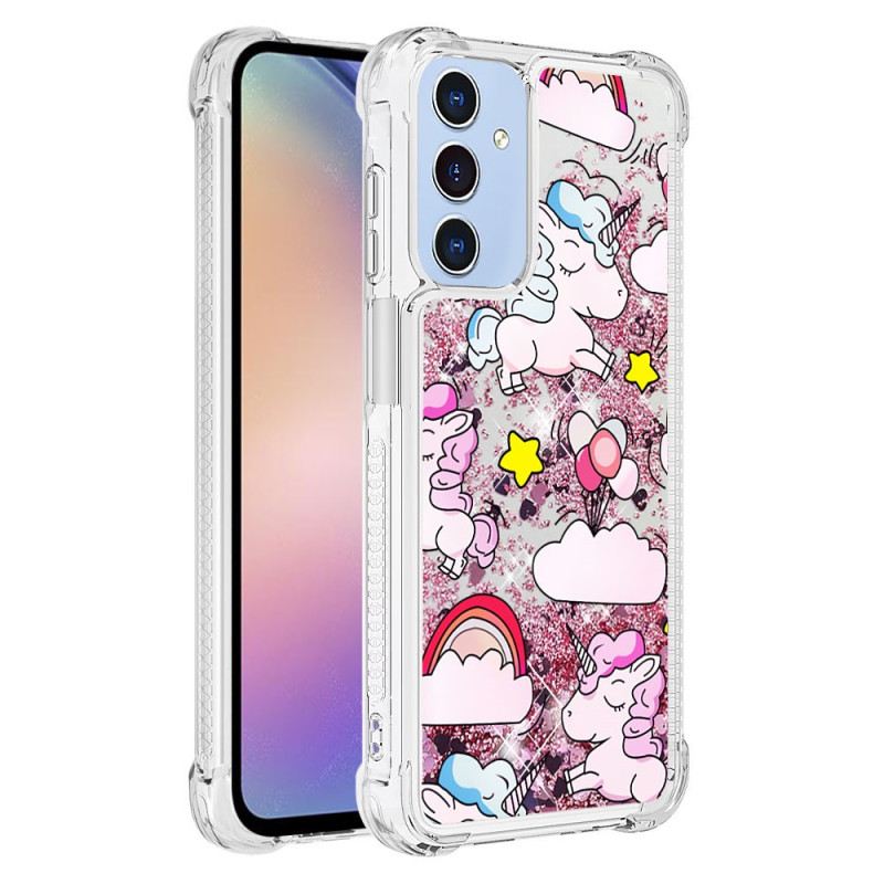 Hülle Samsung Galaxy A15 5g Cartoon-musterserie