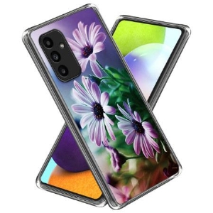 Hülle Samsung Galaxy A15 5g Lila Chrysanthemen