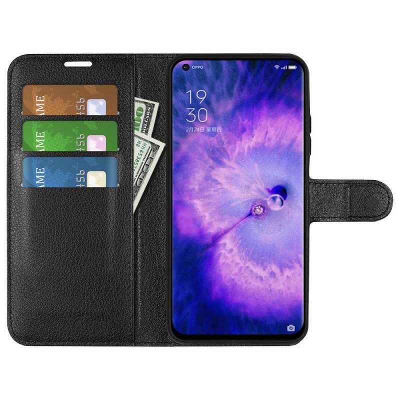 Flip Case Für Oppo Find X5 Klassisch