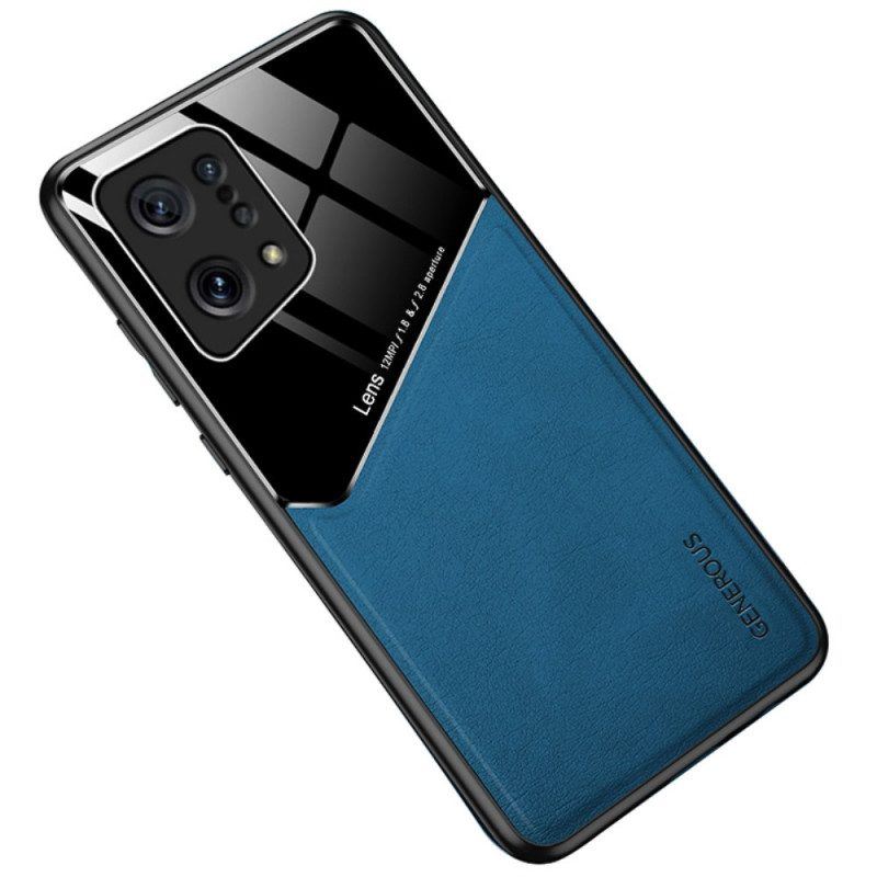 Hülle Für Oppo Find X5 Hochwertiges Kunstleder