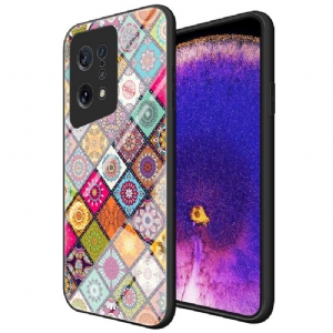 Hülle Für Oppo Find X5 Mandala-kaleidoskop Mit Ständer