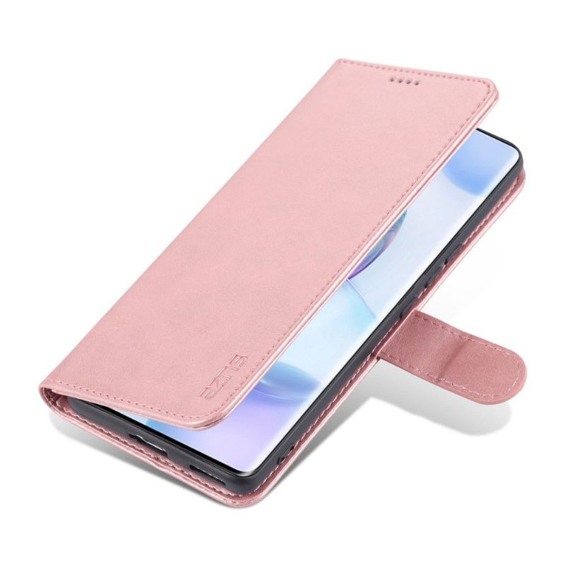 Case Für Honor 50 / Huawei Nova 9 Anti-Sturz Flip Case Inhaber Der Azns-karte