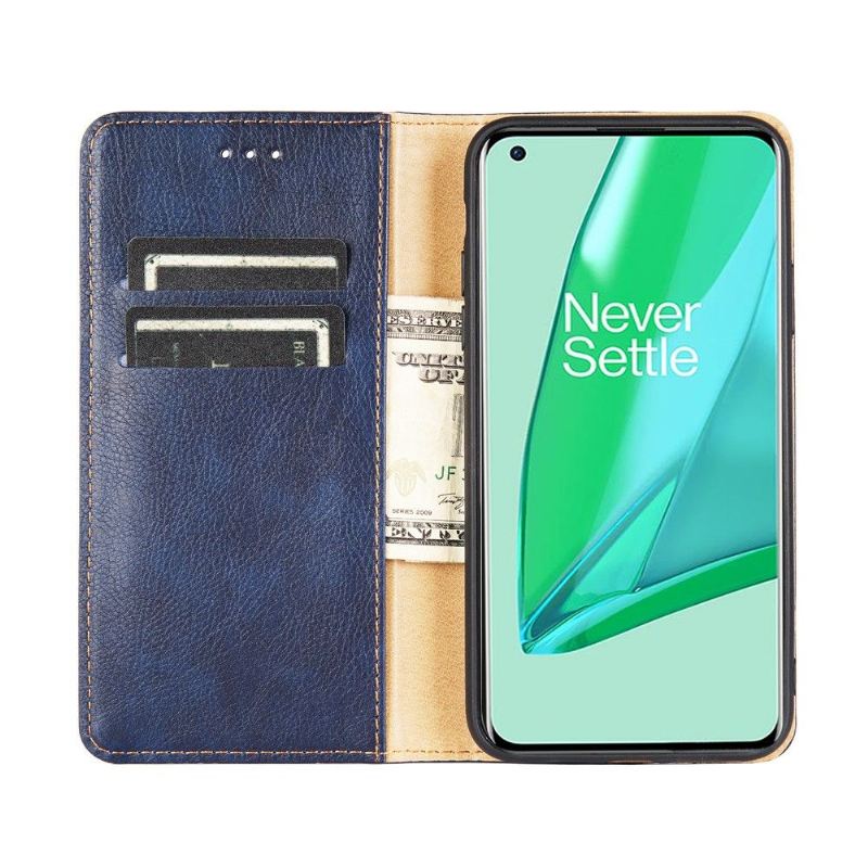 Handyhülle Für Honor 50 / Huawei Nova 9 Flip Case Reines Kunstleder