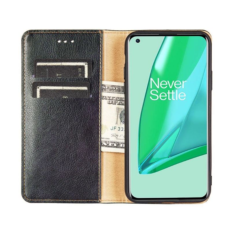 Handyhülle Für Honor 50 / Huawei Nova 9 Flip Case Reines Kunstleder