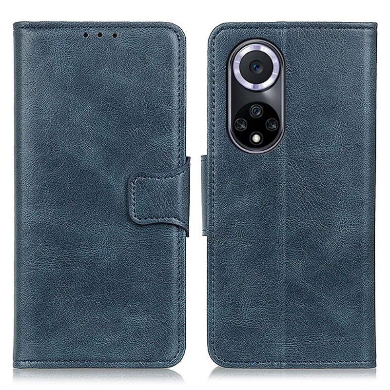 Lederhüllen Für Honor 50 / Huawei Nova 9 Flip Case Folio Standfunktion Aus Kunstleder