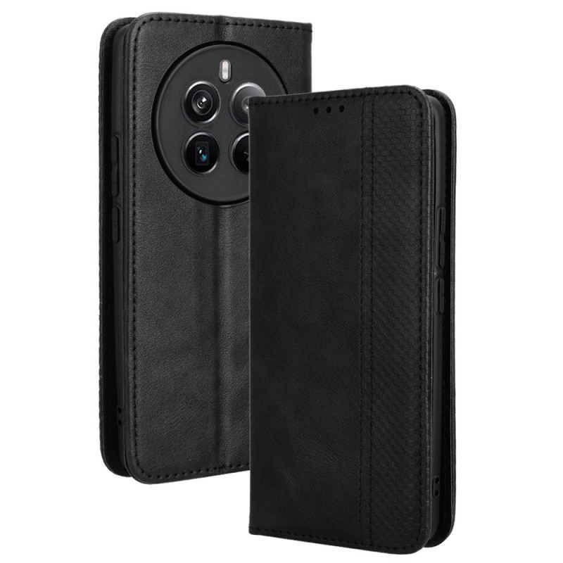 Flip Case Für Realme 12 Plus 5g Vintage Fries