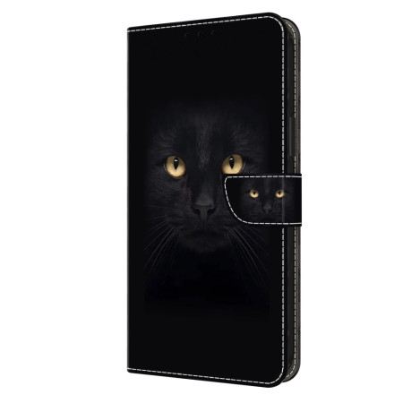 Lederhüllen Für Honor X9b / Magic 6 Lite Schwarze Katze