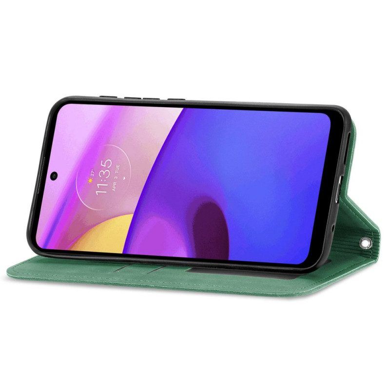 Schutzhülle Für Moto E40 / E30 / E20 Flip Case Skin-touch-design