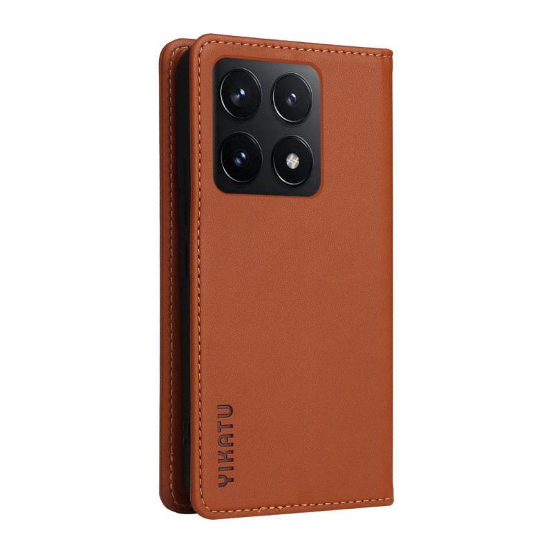 Flip Case Xiaomi 14t Klassisches Yikatu