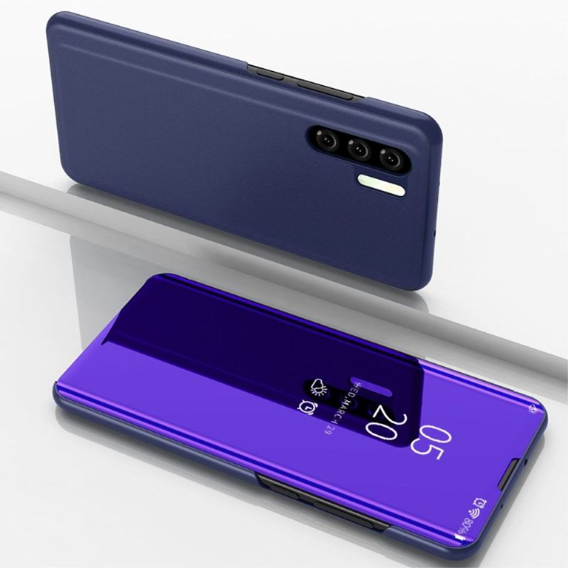 Hülle Für Huawei P30 Pro Flip Case Spiegeleffekt