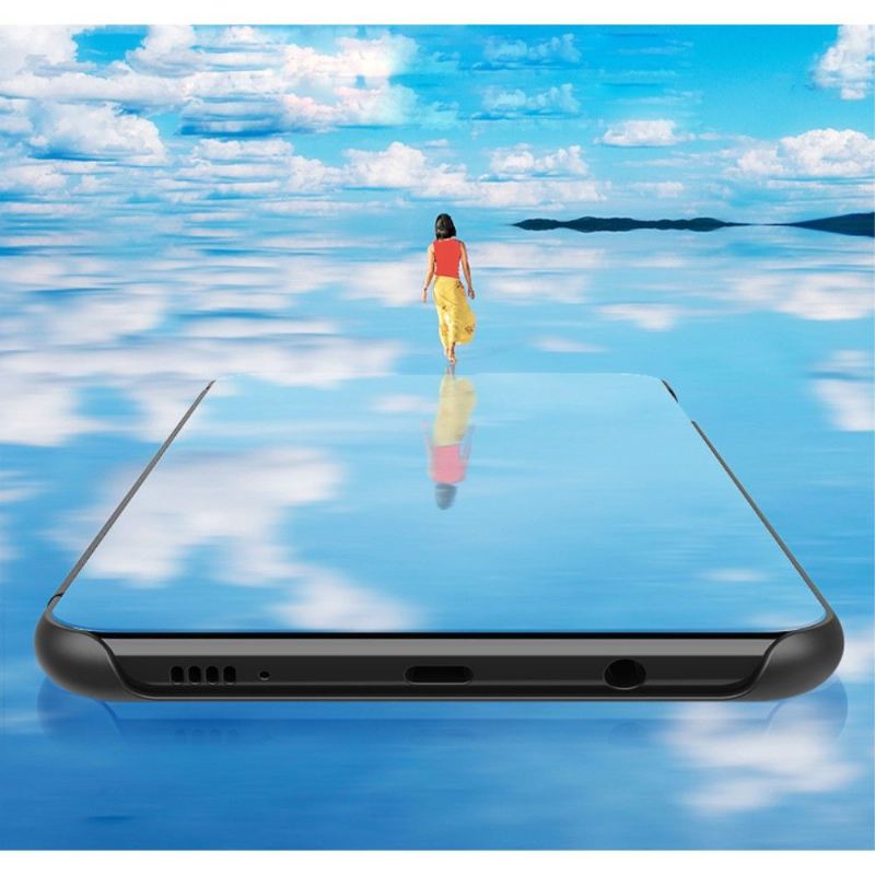 Hülle Für Huawei P30 Pro Flip Case Spiegeleffekt