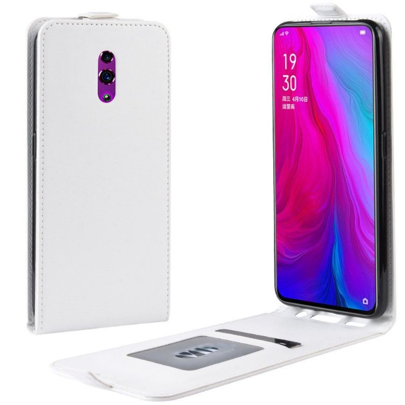 Case Für Oppo Reno Flip Case Kunstleder Vertikal