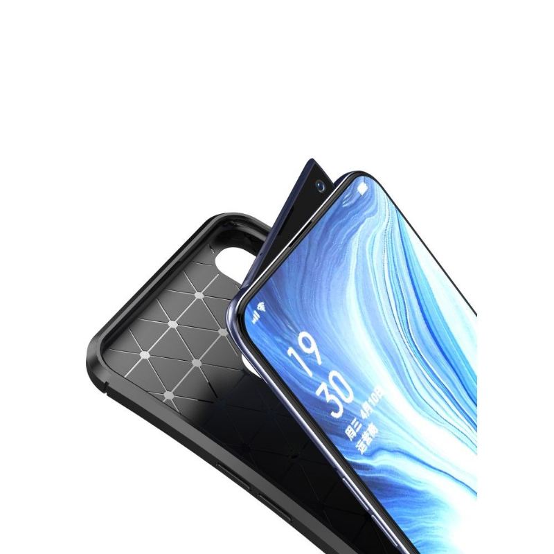 Handyhülle Für Oppo Reno Karbon Edel