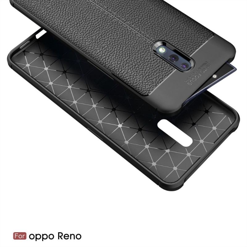 Hülle Für Oppo Reno Anti-Sturz Finishing-gel Für Kunstleder