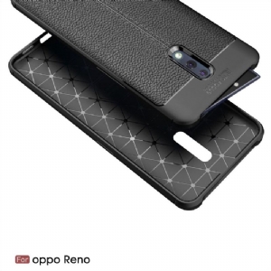 Hülle Für Oppo Reno Anti-Sturz Finishing-gel Für Kunstleder