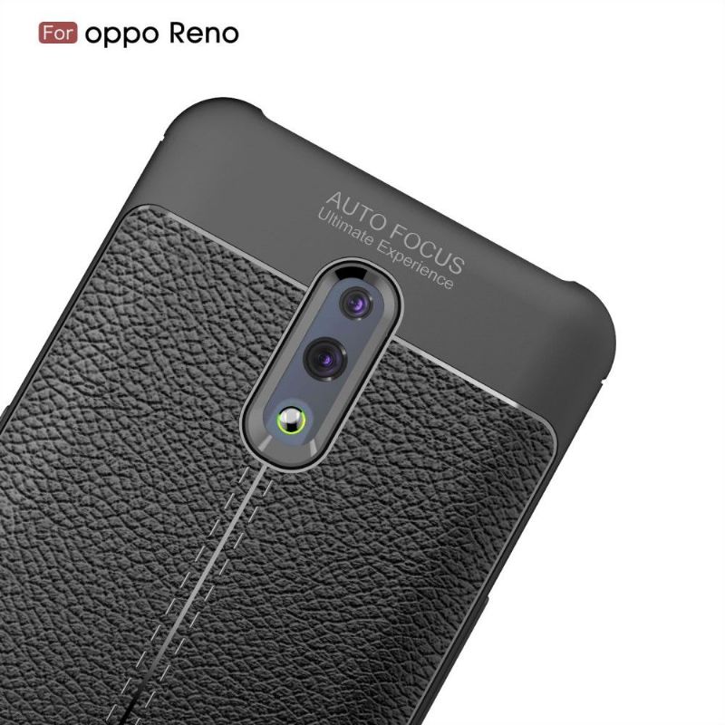 Hülle Für Oppo Reno Anti-Sturz Finishing-gel Für Kunstleder